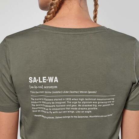 SALEWA ŽENSKA KRATKA MAJICA EAGLE VOCAB T-SHIRT W