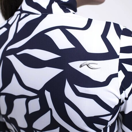 KJUS Ženski puli MOTION PRINT HALFZIP